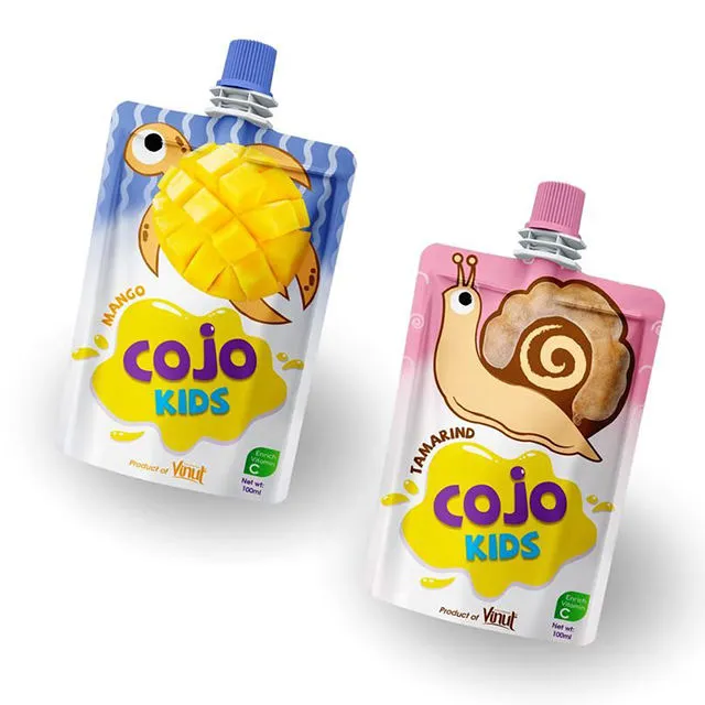 Txiv Hmab Txiv Ntoo Puree Spout Pouches