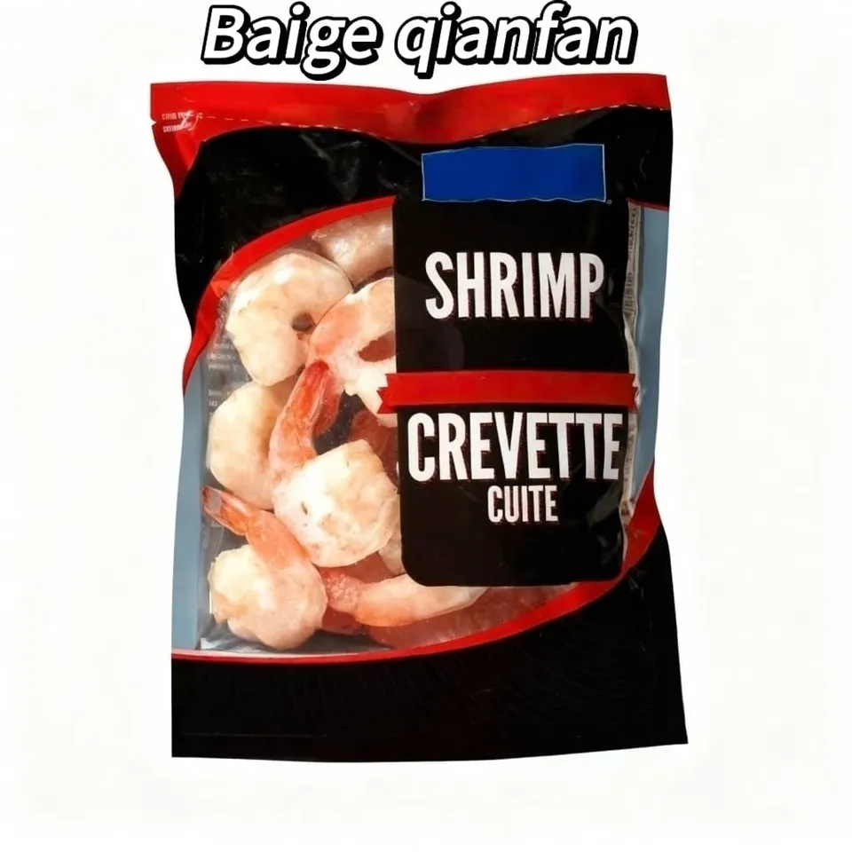 Frozen Shrimp Ntim Hnab
